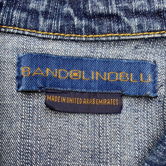 BANDOLINOBLU Jean Jacket Size: Medium - Picture 14 of 17